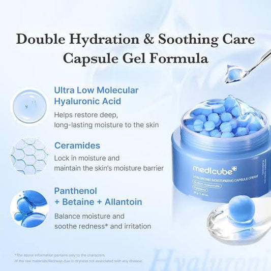 Hyaluronic Moisturizing Capsule Cream BLUE