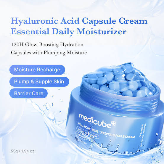 Hyaluronic Moisturizing Capsule Cream BLUE